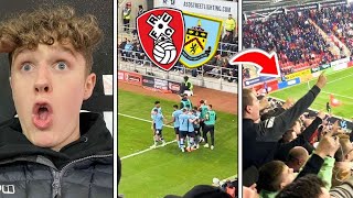 Rotherham vs Burnley *VLOG* HOME & AWAY LIMBS as THE MILLERS STEAL a DRAW, LATE LATE DRAMA!!!