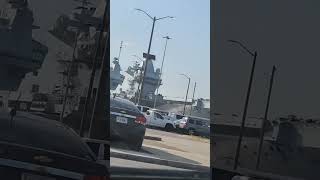 UK carrier at norfolk virginia