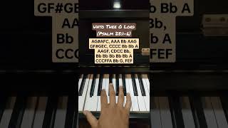 Unto Thee O Lord (Psalm 25:1-6) - Easy Piano