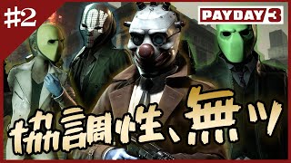 【PAYDAY3】#2 これがスマートな強盗さ