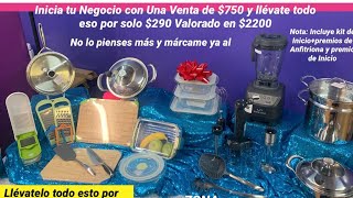 INICIA TU PROPIO NEGOCIO CON TAN SOLO $25 DOLARES. Y TE PUEDES LLEVAR TODO ESTO CON TU PRIMERA VENTA