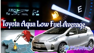 Aqua low Fuel Average Problem