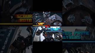 Scourge (ROTB) VS Optimus Prime (Bayvers) #edit #amv #gmv #optimusprime #scourge #shorts