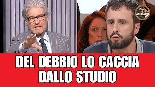 Del Debbio Esplode in Diretta: Caccia Sandro Mora dallo Studio!