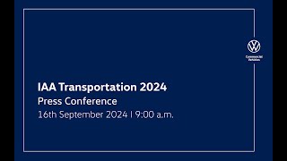 +++ Press Conference: #VWCV at the IAA Transportation 2024 +++