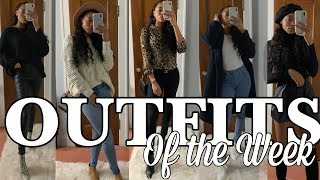 7 WINTER OUTFITS ft MISSGUIDED | OUTFITS OF THE WEEK WINTER 2018 Ft. MISSGUIDED