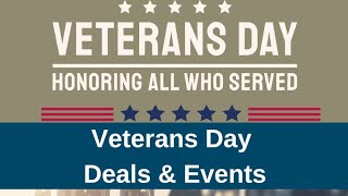 Veterans Day restaurant deals 2024: More than 80 discounts, including free meals