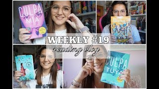 WEEKLY #19 | Reading vlog | TRILOGÍA CULPABLES y El fantasma de la ópera