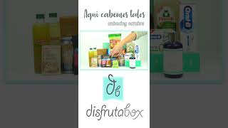 Unboxing DisfrutaBox Aqui Cabemos Todos…