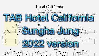 [TAB] Hotel California - Arranged by Sungha Jung