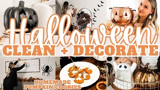 2023 HALLOWEEN DECORATIONS 🎃 WHOLE HOUSE CLEAN + DECORATE | FALL CLEANING MOTIVATION | MarieLove