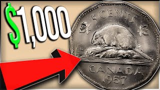 "Bugtail Nickel Error Worth Money" - Most Valuable Canadian Coins in Your Pocket Change!