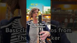 Here are three bass clarinet solos from The Nutcracker by Tchaikovsky.