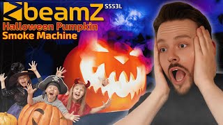 Trick or Treat?! The BeamZ S553L Halloween Pumpkin Smoke Machine