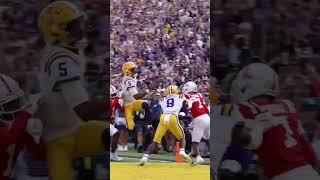 LSU Football Quaterback #Jaydendaniels already won the #heisman in the hearts of every #lsu #fan