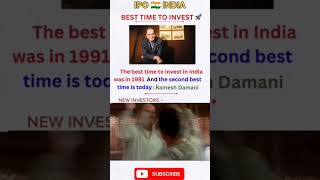 The best time to invest in India was in 1991 and the second best time is today: Ramesh Damani