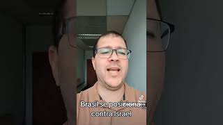 Brasil apoia África do Sul em processo contra Israel #shorts