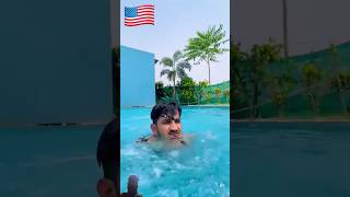 American vs Japan #comedy #funny #fun #swimming #memes #roast #dushyantkukreja #travel #themeparkfun