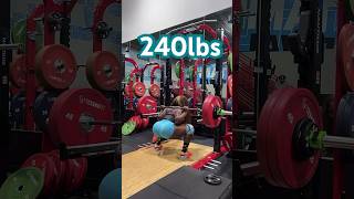 WOMEN SQUATS 240lbs FOR REPS #fitness #gymmotivation #gym #gymlife #exercise #workout #powerlifting