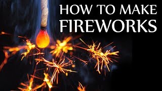 How To Make Senko Hanabi Sparklers (very rare Japanese fireworks)