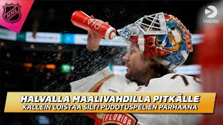 Halvalla maalivahdilla pääsee pitkälle | Sergei Bobrovsky loistaa silti pudotuspelien parhaana