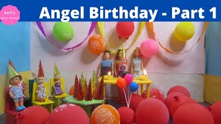 அழகான குடும்பம் Episode 85 | Angel Birthday Part 1 | barbie tamil | barbie shopping