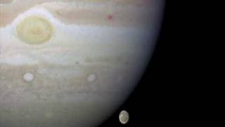 Jupiter and Ganymede seen by HST