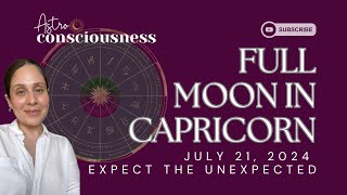 Full Moon in Capricorn 29° and Mars-Uranus Conjunction in Taurus 26° EXPECT THE UNEXPECTED