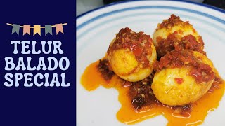 How to cook special balado eggs || Cara masak telur balado spesial