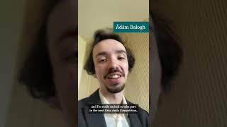 🎹✨ Meet Ádám Balogh | Concours Géza Anda 2024