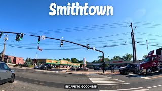 Smithtown - Long Island's Rich Neighborhoods - 4K Drive - New York