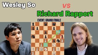 Wesley So vs. Richard Rapport | Grand Chess Tour Paris Rapid & Blitz 2021 | Nimzo-Indian Defense