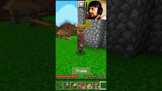 Minecraft villagers tries to scam with me #viral #shortsfeed #ytshorts YouTube shorts