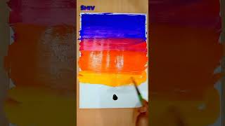 Light pole scenery Drawing || nisarg chitra ||निसर्ग चित्र #shorts