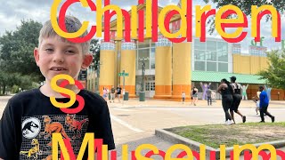 Caleb checks out Houston’s Childrens Museum