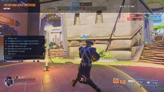 Overwatch 2 Competitive 20 Kills 10K Heals Baptiste Gameplay (Metro And Versace Grudge Match)