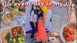 fun school vlog w good food and friends! my last school day before break: an asb event day vlog