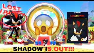 Ready, Set, Shadow! The Ultimate Rival Makes His Debut in Sonic Speed Sim!!