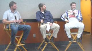 Dale Earnhardt Jr. & Kerry  Earnhardt Answering a Question