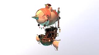 Cat pirate ship