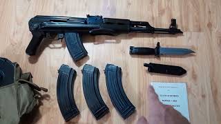 Clayco AKS-7.62 Under Folder, Min Shan Factory, Clay Center AK-47