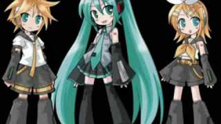 Vocaloid - Pachelbels Canon - Miku, Rin and Len