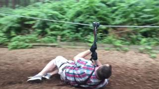 GoApe! Tonys crash landing