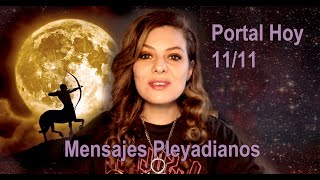 Mensajes Pleyadianos: Portal hoy 11/11 Qué esperar de este portal? Cómo aprovechar esta energía?