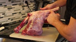 How to Butcher a Venison Hind Quarter