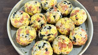 Delicious Spam Egg Rice Balls Anyone Can Make | 스팸과 계란으로 이렇게 만들어보세요✨