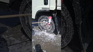 These Wheels Were DIRTY- truck wash ASMR 👍🚿 #carwash #cardetailing #short