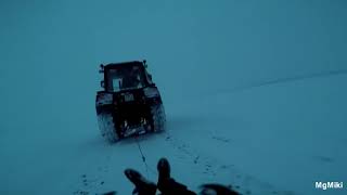 Mtz-vel szánkózás/sledging  2018 |GOPRO|