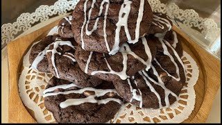 QUADRUPLE CHOCOLATE CAKE MIX COOKIES