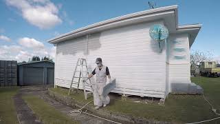 Exterior airless Spray painting